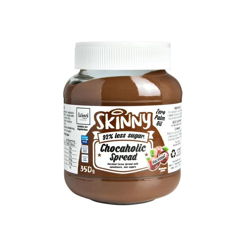 Chocolate Hazelnut Low Sugar Chocaholic Skinny Spread - 350g