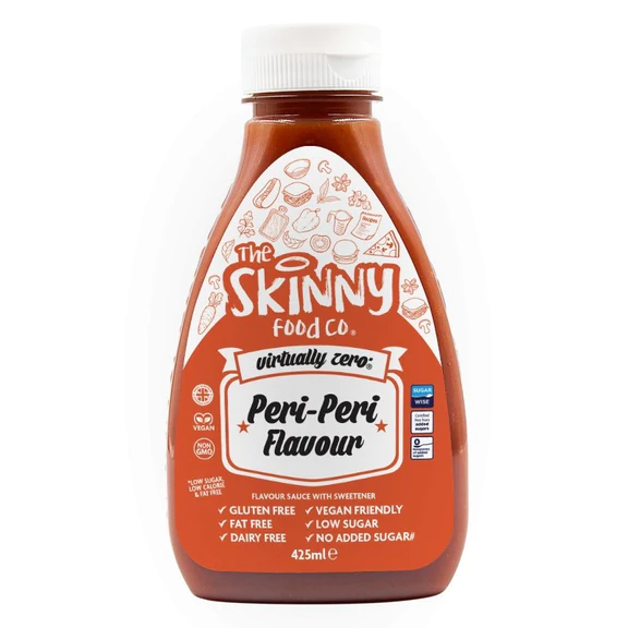 Peri Peri Sauce - Virtually Zero© Calorie Skinny Sauce - 425ml