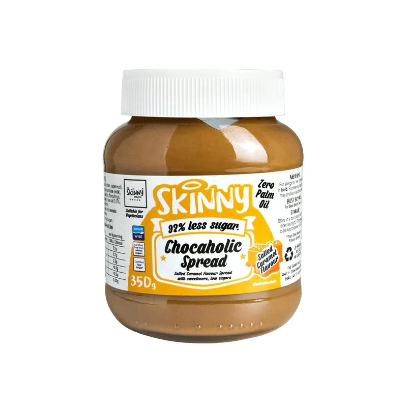 Salted Caramel Lower Sugar Chocaholic Skinny Spread - 350g