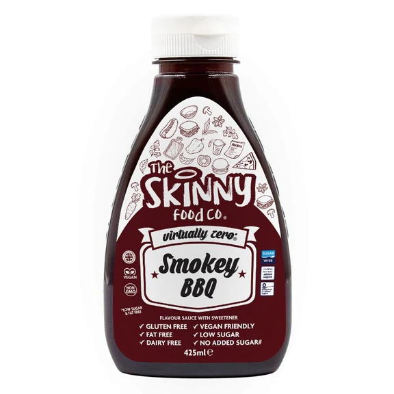 Smokey BBQ Virtually Zero© Calorie Skinny Sauce - 425ml