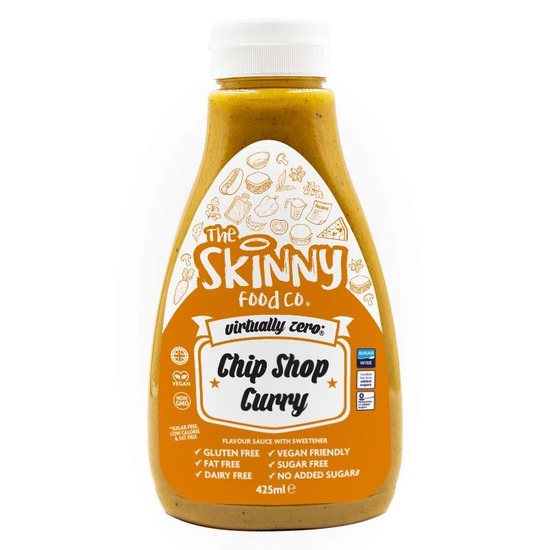 Chip Shop Curry Virtually Zero Sugar Free Skinny Sauce - 425ml