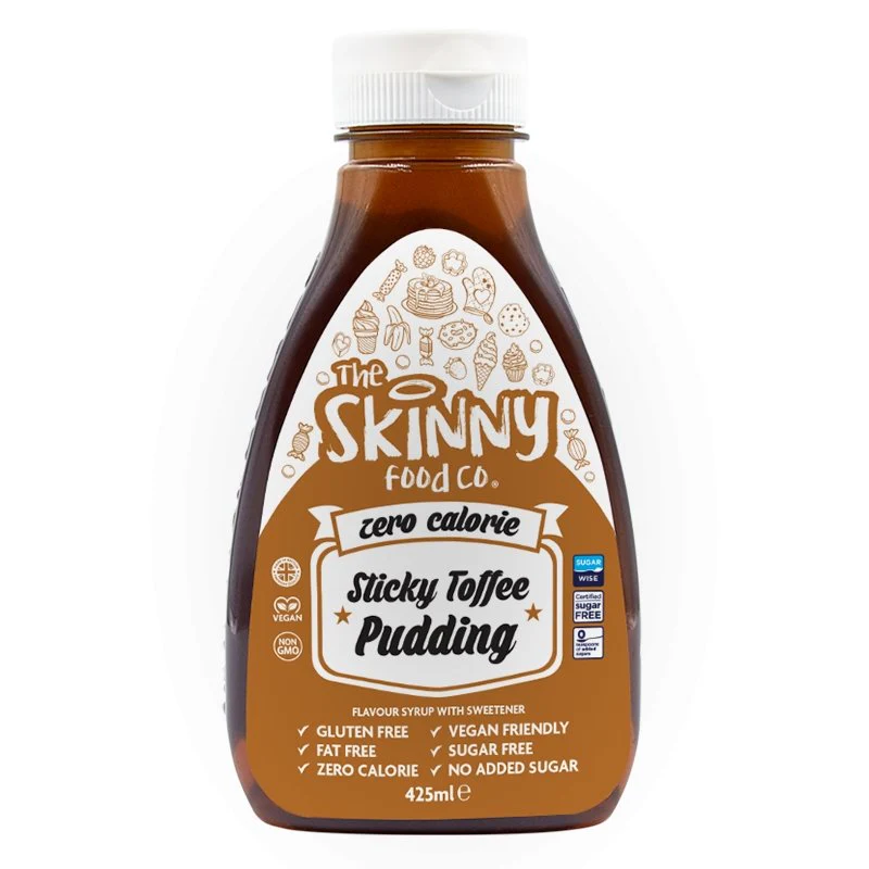 Sticky Toffee Pudding Sauce - Skinny Syrup - 425ml